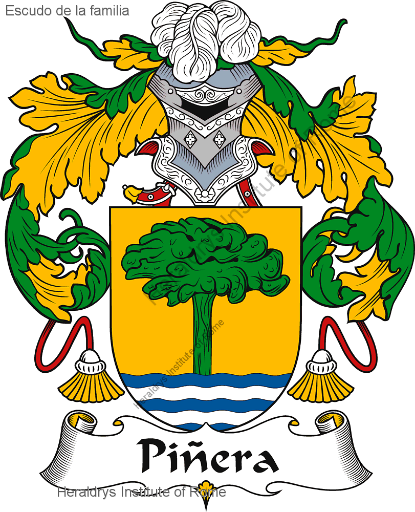 Resultado de imagen para ESCUDO FAMILIA PIÃERA