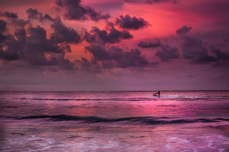 Resultado de imagen para atardecer rosado